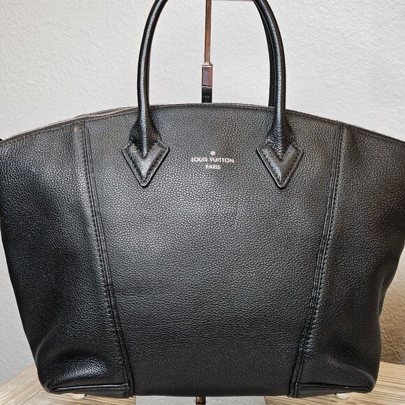Louis Vuitton Cuir Taurillon Soft Leather Lockit PM Black - Picture 1 of 15